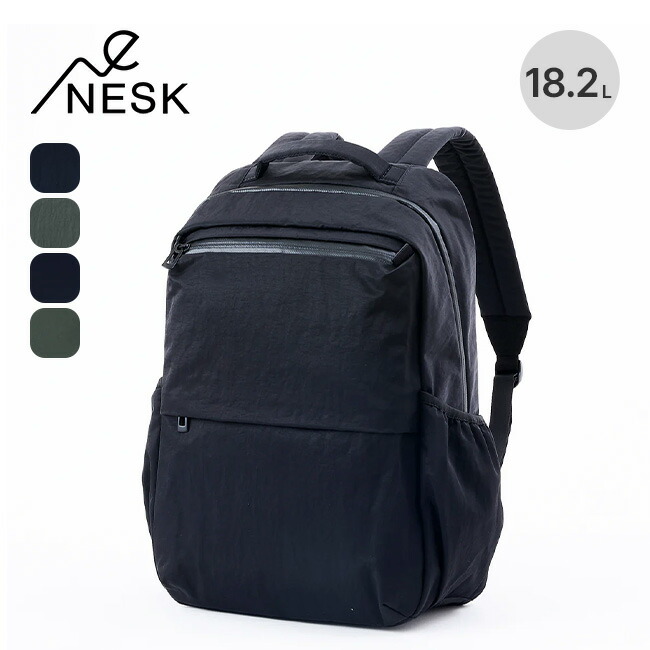 ネスク NS-020 NESK リュック バックパック ザック 鞄 撥水 ノートPC 16インチ 学生 通学 通勤 ビジネス 出張 旅行 トラベル キャンプ アウトドア