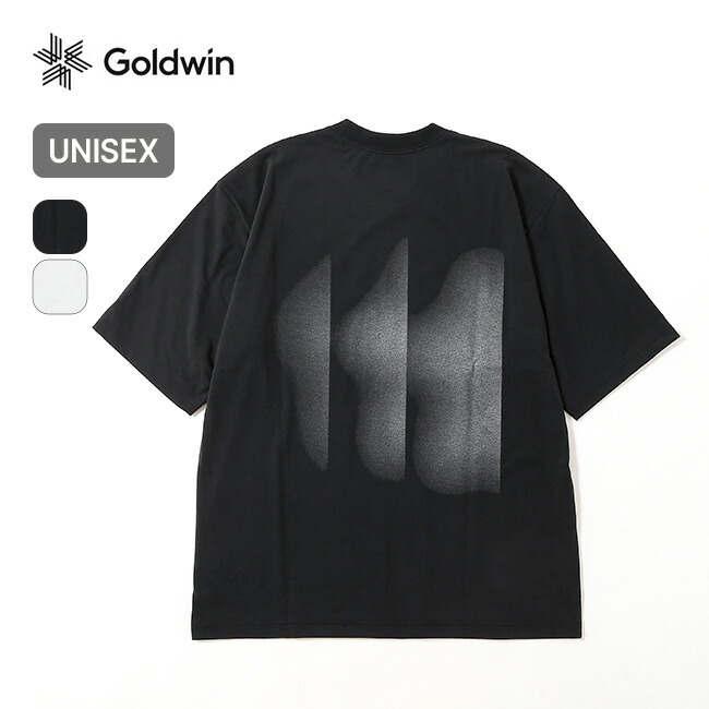 ゴールドウィン ゴールドウィングラフィックプルオーバー ユニ一発やる GOLDWIN Graphic T-shirt メンズ レディース GL66144 トップス ティシャツ 半袖 遊撃手捩り 町青少年 旅する 旅行 今めかしい 難民キャンプ アウトドア