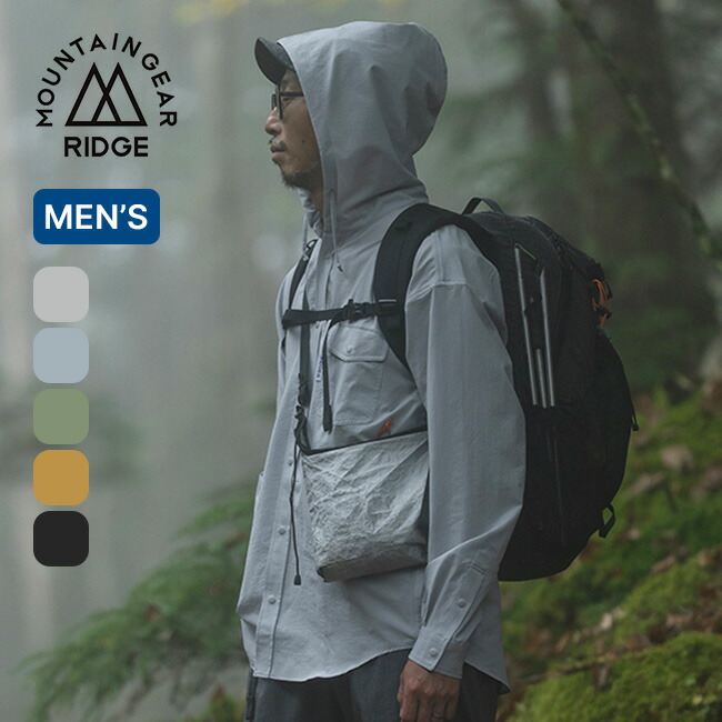 【SALE Max15%OFF】リッジマウンテンギア フーデッドロングスリーブシャツ メンズ RIDGE MOUNTAIN GEAR Hooded Long Sleeve Shirt トップス フーディ アウター 長袖 羽織り 祝い事 今めかしい 難民キャンプ アウトドア