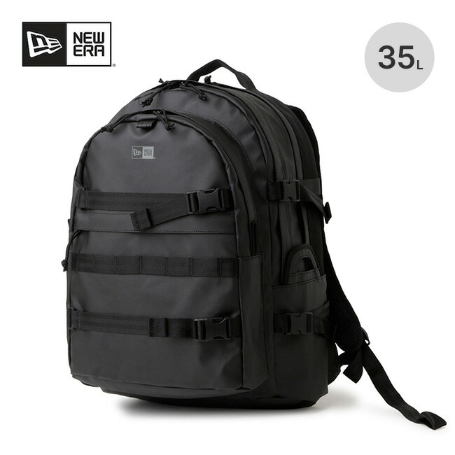 【SALE 10%OFF】ニュー内鰓 閲歴容器に並べる 35L シンセティックレザー NEW ERA Carrier Pack 35L Synthetic Leather メンズ レディース ユニ一発やる 14750920 嚢 御徒面子 背嚢 うしろ側容器に並べる デイパック 通い 通学 旅する 旅行 今めかしい アウトドア