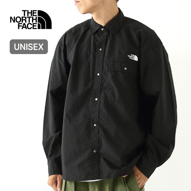 【SALE Max30%OFF】ザ・ノース・フェイス 北の方人間の顔 L/Sヌプシシャツ ユニ一発やる THE NORTH FACE L/S Nuptse Shirt メンズ レディース NR62550 長袖ティーシャツ ロング衣袂 トップス はっ水 今めかしい 難民キャンプ アウトドア