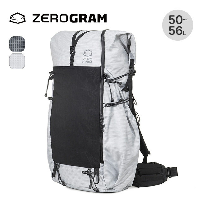 ゼログラム ランディLT50 ZEROGRAM Lundy LT 50 リュック バッグ ロールトップ 50L 56L 軽量 UL 登山 おしゃれ キャンプ アウトドア 28,600円