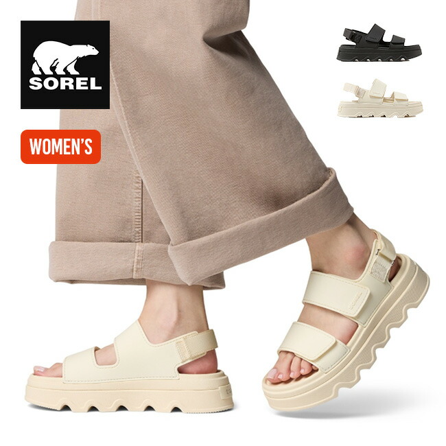 【SALE Max20%OFF】ソレル キネティックサンチェイス アンクルストラップ【ウィメンズ】SOREL KINETIC™ SUNCHASE ANKLE STRAP レディース NL5338 サンダル ヒール 厚底 シューズ 靴 おしゃれ キャンプ アウトドア|サンデーマウンテン Select Deals