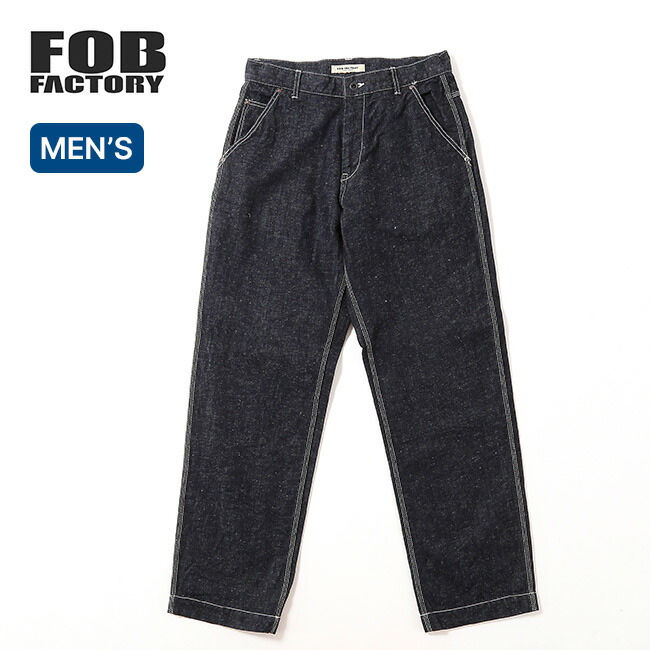 エフオービーファクトリー デニムワークパンツ FOB FACTORY メンズ F0544 ボトムス デニムパンツ ロングパンツ おしゃれ キャンプ アウトドア｜サンデーマウンテン Select Deals