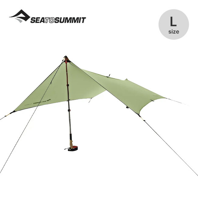 シートゥサミット エスケーピストEVOタープ L SEA TO SUMMIT Escapist Evo Tarp ST82062 シェルター 雨避け 登山 キャンプ アウトドア