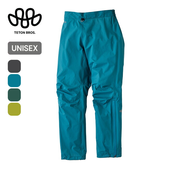 ティートンブロス フェザーレインパンツ ユニセックス Teton Bros. Feather Rain Pant メンズ レディース ウィメンズ TB261-02 ボトムス ロングパンツ 長ズボン 防水 撥水 透湿 軽量 ストレッチ キャンプ アウトドア