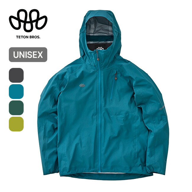 ティートンブロス フェザーレインジャケット ユニセックス Teton Bros. Feather Rain Jacket メンズ レディース ウィメンズ TB261-01 アウター ハードシェル 防水 レインウェア レインシェル 登山 トレッキング 撥水 ストレッチ キャンプ アウトドア|サンデーマウンテン Select Deals