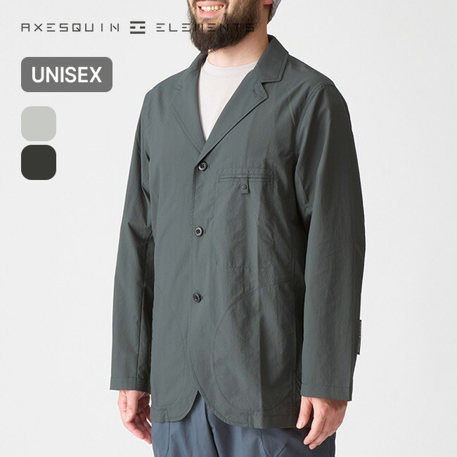 アクシーズクインエレメンツ ダブルフェイスのサマージャケット AXESQUIN ELEMENTS ユニセックス メンズ ウィメンズ レディース 021094 アウター 羽織り トップス おしゃれ キャンプ アウトドア
