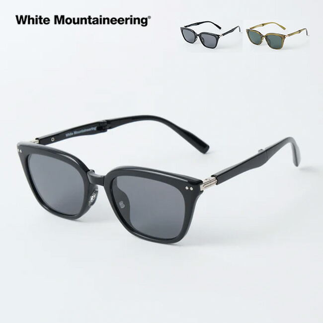 ホワイトマウンテニアリング フォールディングサングラス White Mountaineering FOLDING SUNGLASSES WM2671804 メガネ 折り畳みサングラス 紫外線対策 UVカット 仕事 日常 おしゃれ キャンプ アウトドア