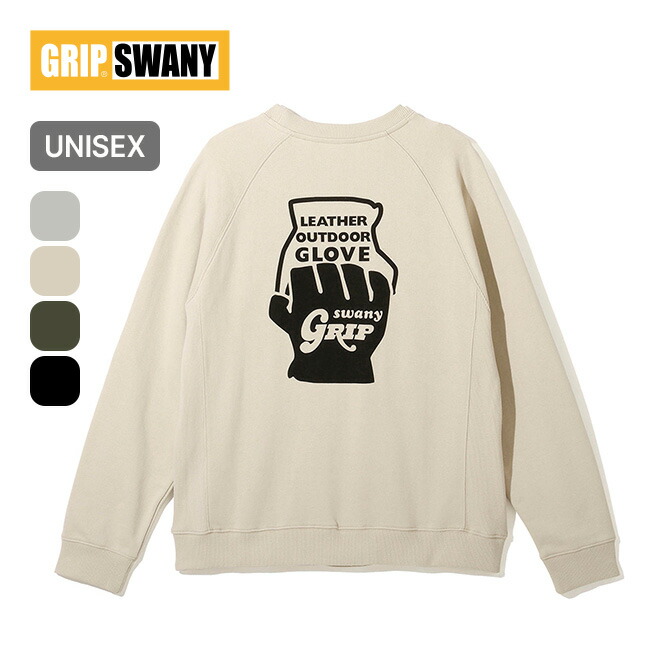 【SALE Max30%OFF】グリップスワニー GSアズマクルーネック GRIP SWANY GS AZUMA CREW NECK ユニ一発やる メンズ レディース GSMCT-133 トップス 調教師 長袖 ロング捩り ロゴタイプ刷り上げる 今めかしい 難民キャンプ アウトドア