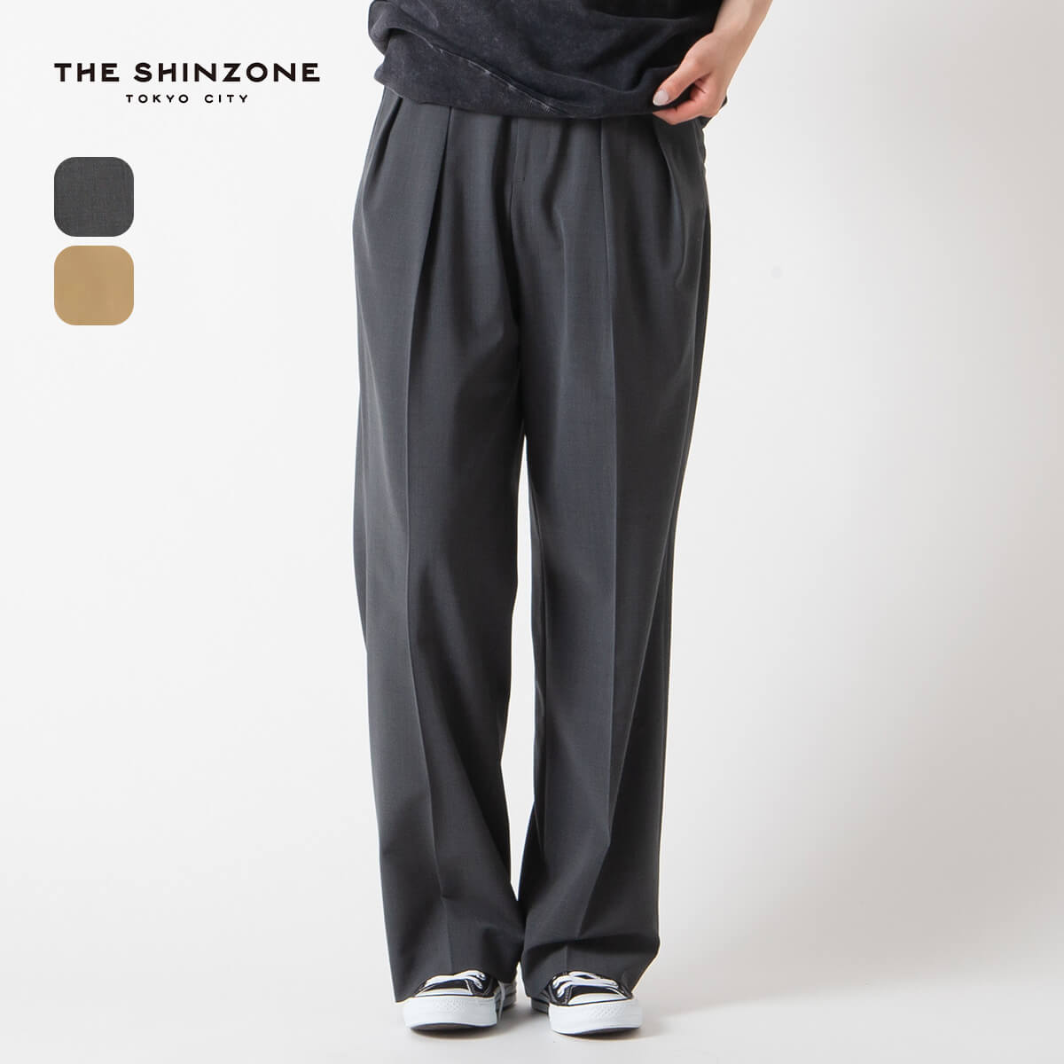 ザ シン地域 ホセトラウザーズ THE SHINZONE JOSE TROUSERS レディース ウィメンズ 25MMSPA05 ボトムス ズボン下 ロングズボン下 真っただ中押しつける 今めかしい 難民キャンプ アウトドア