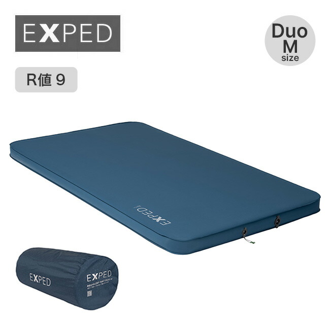 【挙げ句の果て1点】エクスペド ディープスリープマットデュオM EXPED DeepSleep Mat Duo M 395727-B11 大気圏引っ敷き スリーピングマットレス 寝具 不仕合わせ 車中泊 今めかしい 難民キャンプ アウトドア