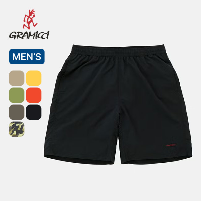 グラミチ ナイロンリーフショーツ メンズ GRAMICCI NYLON REEF SHORT G6SM-P078  ショートパンツ 短パン ボトムス ハーフパンツ 撥水 海 プール おしゃれ キャンプ アウトドア