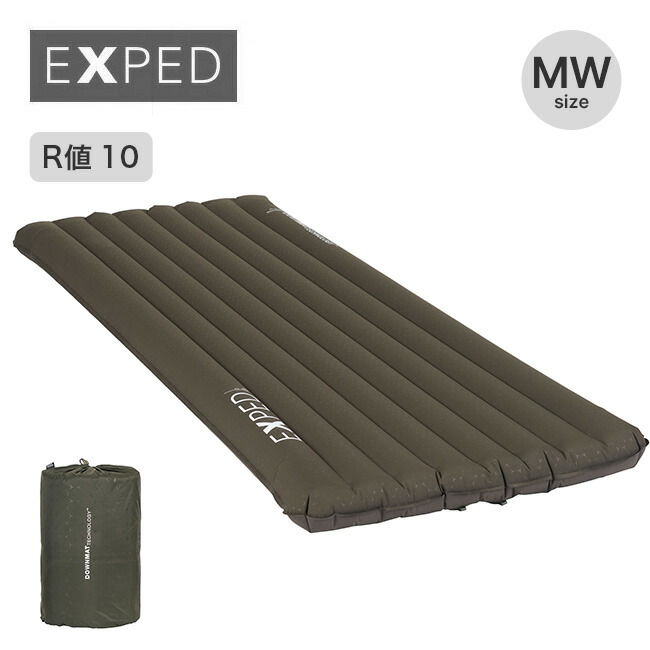 エクスペド デュラ10R MW EXPED Dura 10R MW 395788-B11 オールシーズン エアマット 寝具 コンパクト 軽量 ポンプ付属 トラベル 旅行 災害 車中泊 キャンプ アウトドア｜サンデーマウンテン Select Deals 32,890円
