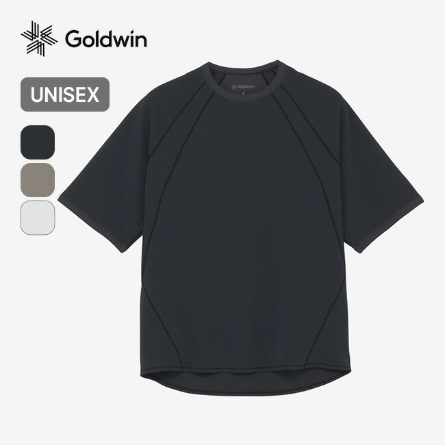 ゴールドウィン メッシュWFアクチノイドプルオーバー ユニ一発やる GOLDWIN Mesh Waffle Actinoid T-Shirt メンズ レディース ウィメンズ GL66142 トップス ティシャツ 半袖 遊撃手捩り 町若い衆 旅する 周遊 今めかしい 難民キャンプ アウトドア