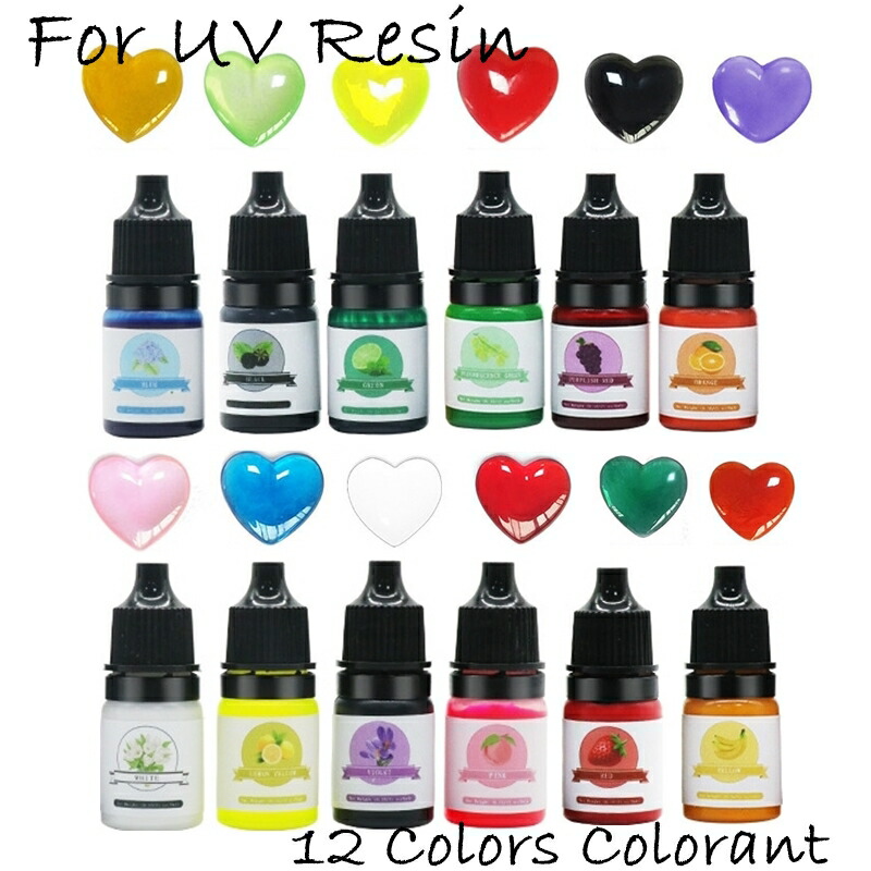 売り切れ必至！ レジン着色料 5ml 24色セット atak.com.br