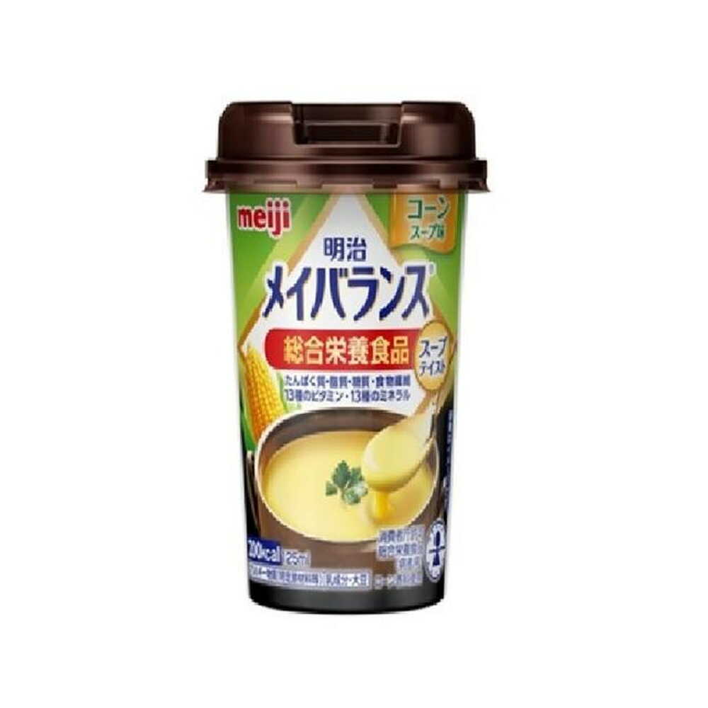 ◆明治 メイバランス Miniカップ コーンスープ味 125ml【24個セット】