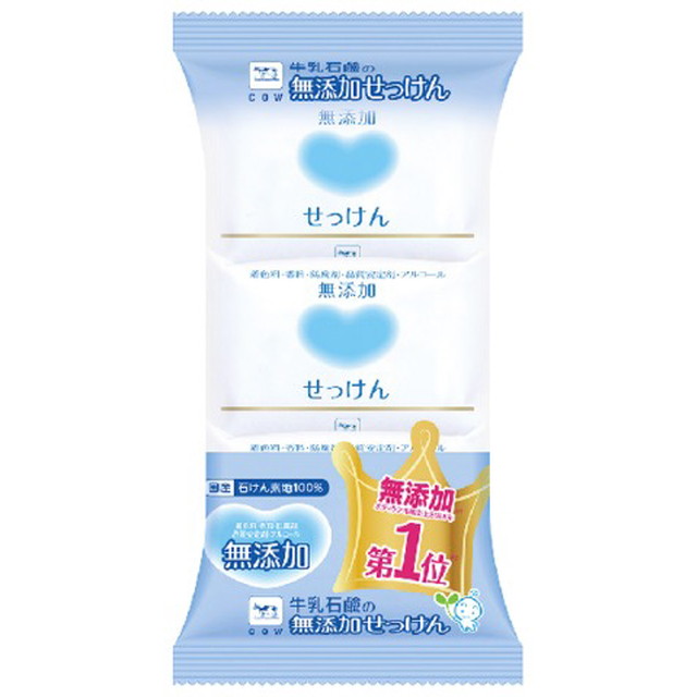 楽天市場】日本石鹸 無添加せっけん ピュアソープ 100g×3個 : サン