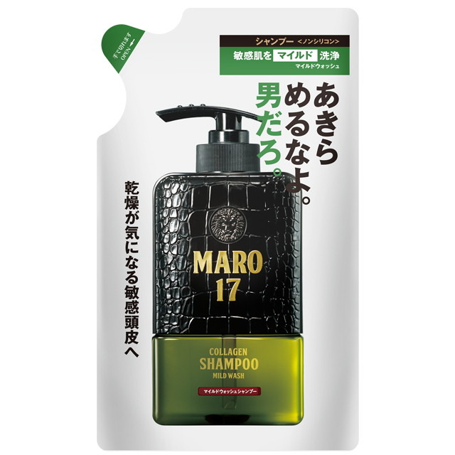 楽天市場】MARO17（マーロ17） ブラックプラスシャンプー 詰替 300ml