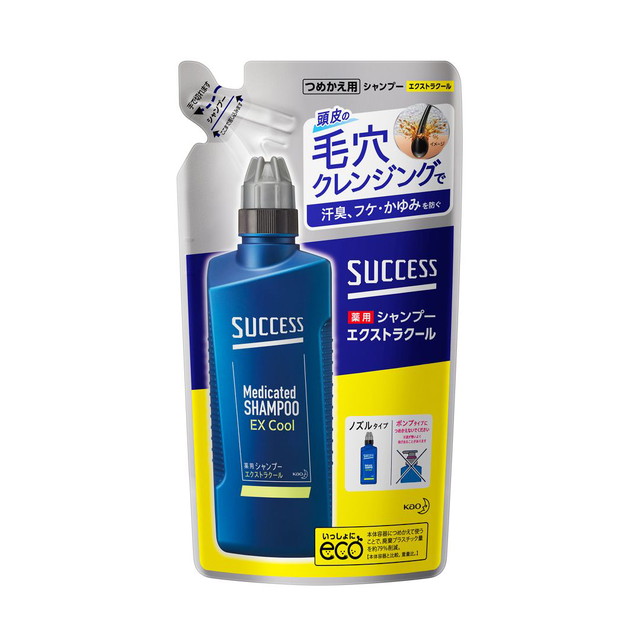 【楽天市場】【医薬部外品】花王 サクセス 薬用シャンプー つめかえ