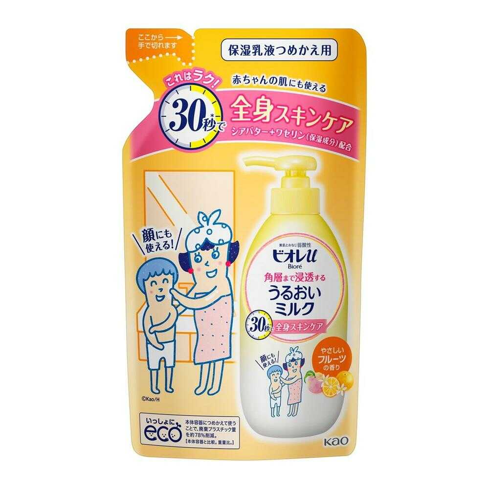 【楽天市場】花王 ビオレu 角層まで浸透うるおいミルク 無香料 詰替 250ml : サンドラッグe-shop