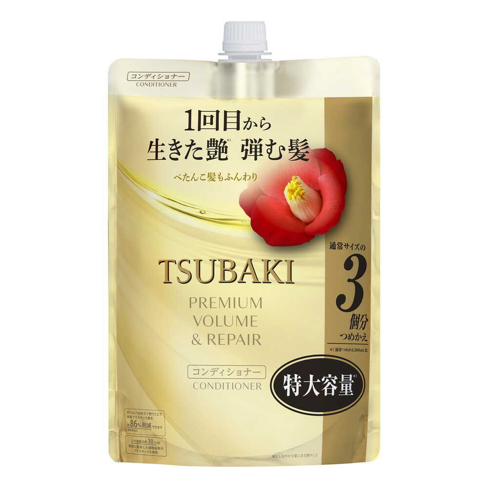 TSUBAKI プレミアム モイスト リペア コンディショナー特大容量 8袋 Shiseido TSUBAKI Premium Moist & Repair Shampoo Conditioner