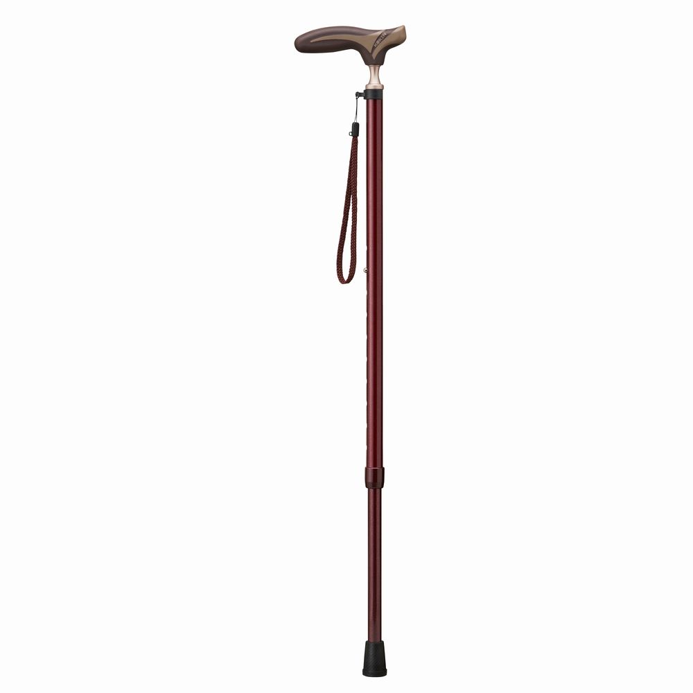 愛杖抗菌グリップ伸縮杖EK-81 【直送品】 返品・キャンセル・他商品と同時購入は不可