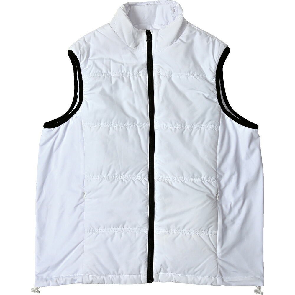 速暖ヒートベストEX 服地 ホワイト LL LXPHBEXWLL 【直送品】 返品・キャンセル・他商品と同時購入は不可