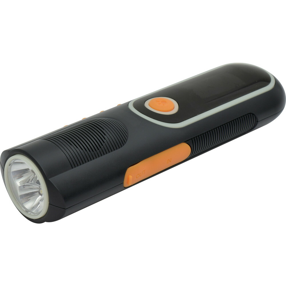 自家発電LEDライト 手回し充電タイプ LEH05WPG 【直送品】 返品・キャンセル・他商品と同時購入は不可