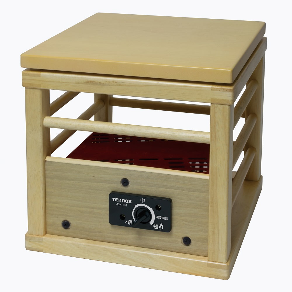 ASK-101 就寝用コタツ 100W 天板付 【直送品】 返品・キャンセル・他商品と同時購入は不可
