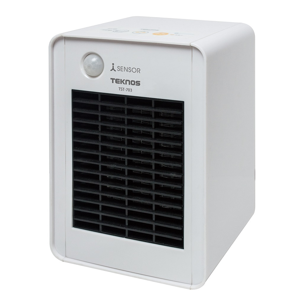 TST-708 ミニセラミックファンヒーター人感 700W 【直送品】 返品・キャンセル・他商品と同時購入は不可