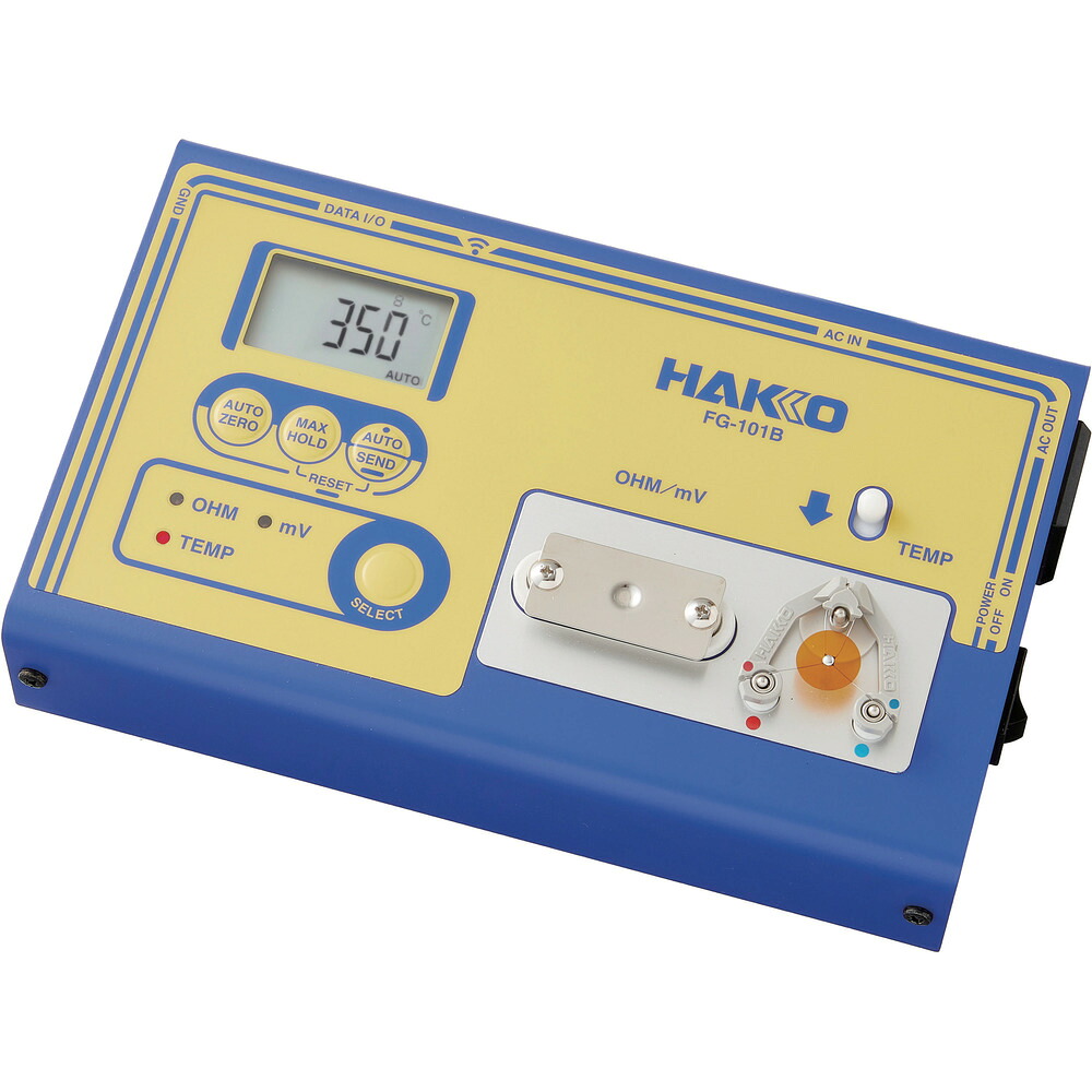 はんだごてテスター FG-101B 100V 2極接地プラグ 【直送品】 返品・キャンセル・他商品と同時購入は不可