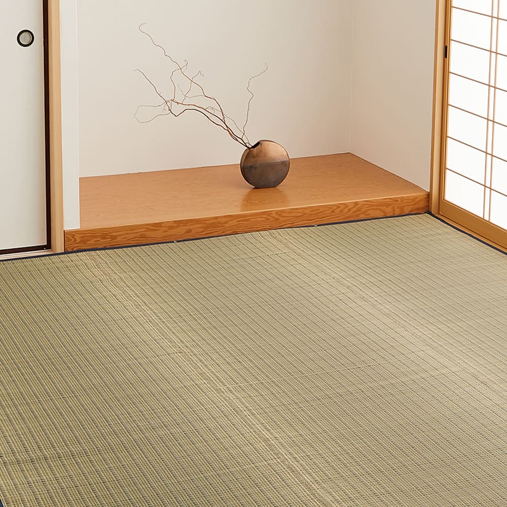 国産い草カーペット 清涼 本間3畳 ブルー 【直送品】 返品・キャンセル・他商品と同時購入は不可｜サンドラッグe-shop 8,147円