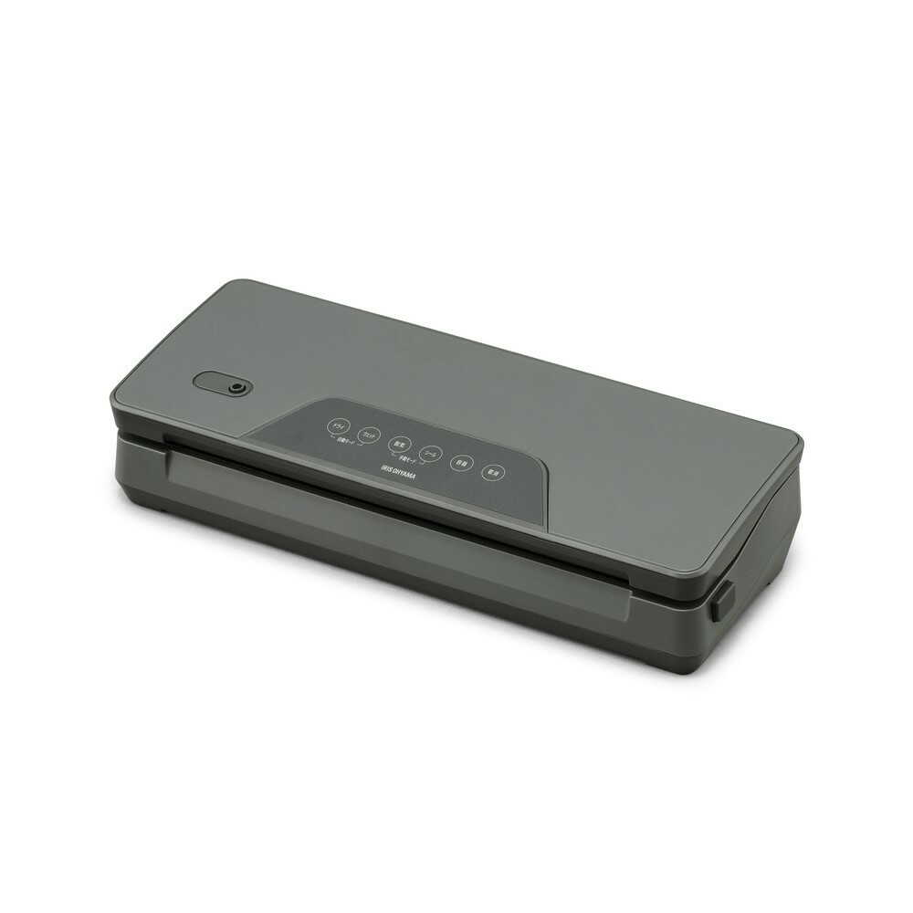 Small Gray Rectangle Machine 【楽天市場】アイリスオーヤマ 真空パック機 ロール内蔵タイプ VPF-M60:サンドラッグe-shop