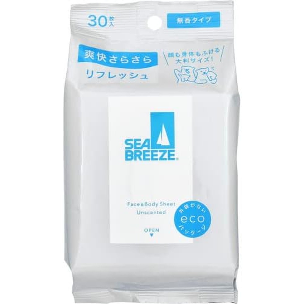 楽天市場】シーブリーズ フェイス＆ボディシートN ヴァーベナクール 30