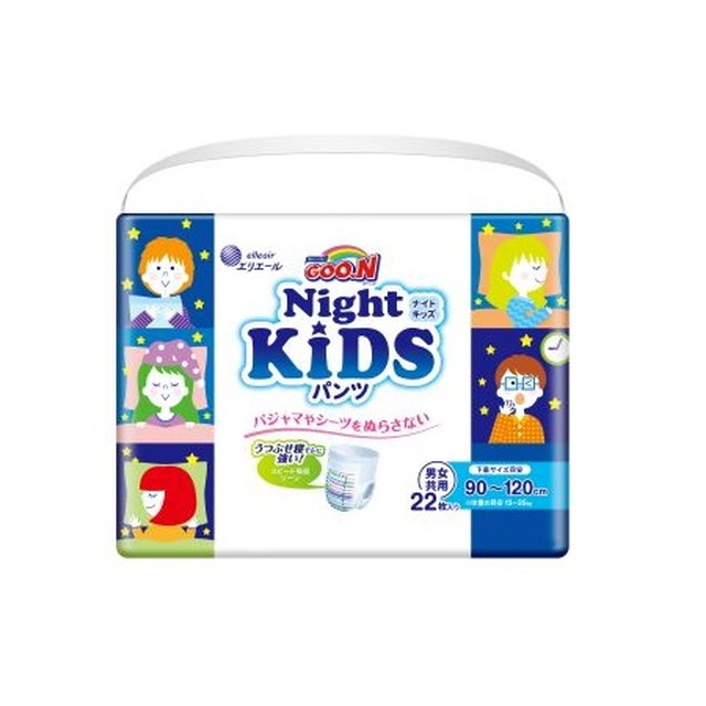 楽天市場】大王製紙 グーンナイト ジュニアパンツ 男女共用 14枚 【6個