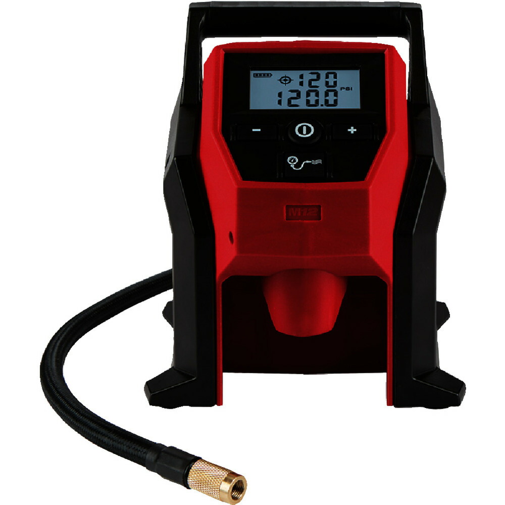 milwaukee M12 充電式空気入れ 【直送品】 返品・キャンセル・他商品と同時購入は不可 10,920円