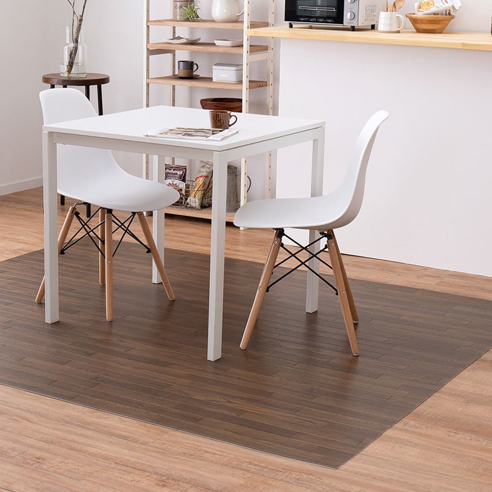 水拭きできるクッションフロア ダーク 182×300 【直送品】 返品・キャンセル・他商品と同時購入は不可