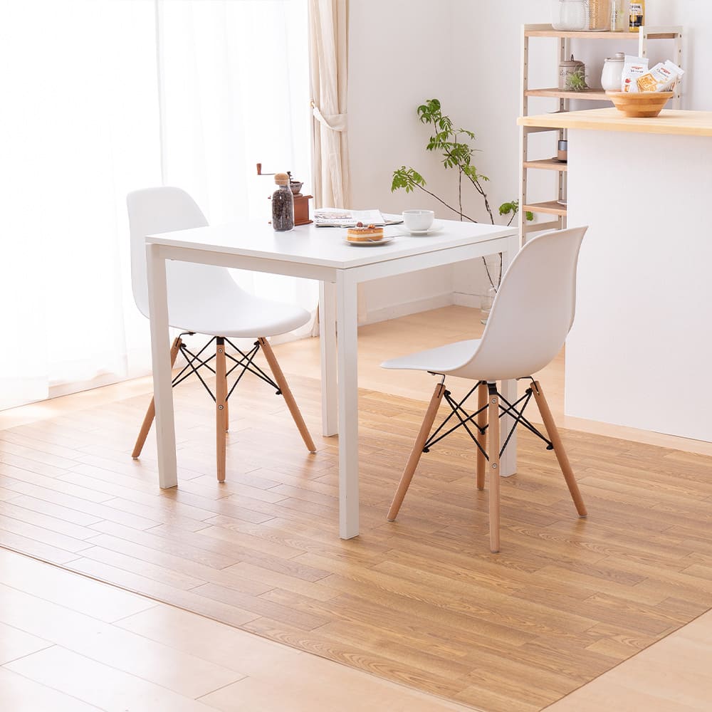 水拭きできるクッションフロア ナチュラル 182×180 【直送品】 返品・キャンセル・他商品と同時購入は不可