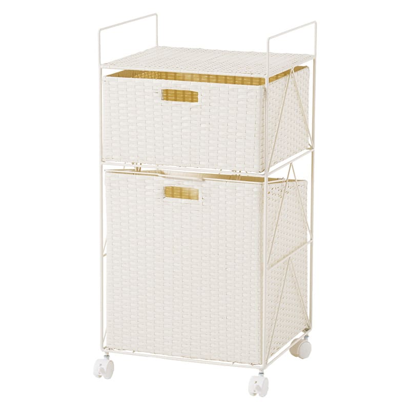 ランドリー 幅40cm RAN-2457WH 【直送品】 返品・キャンセル・他商品と同時購入は不可