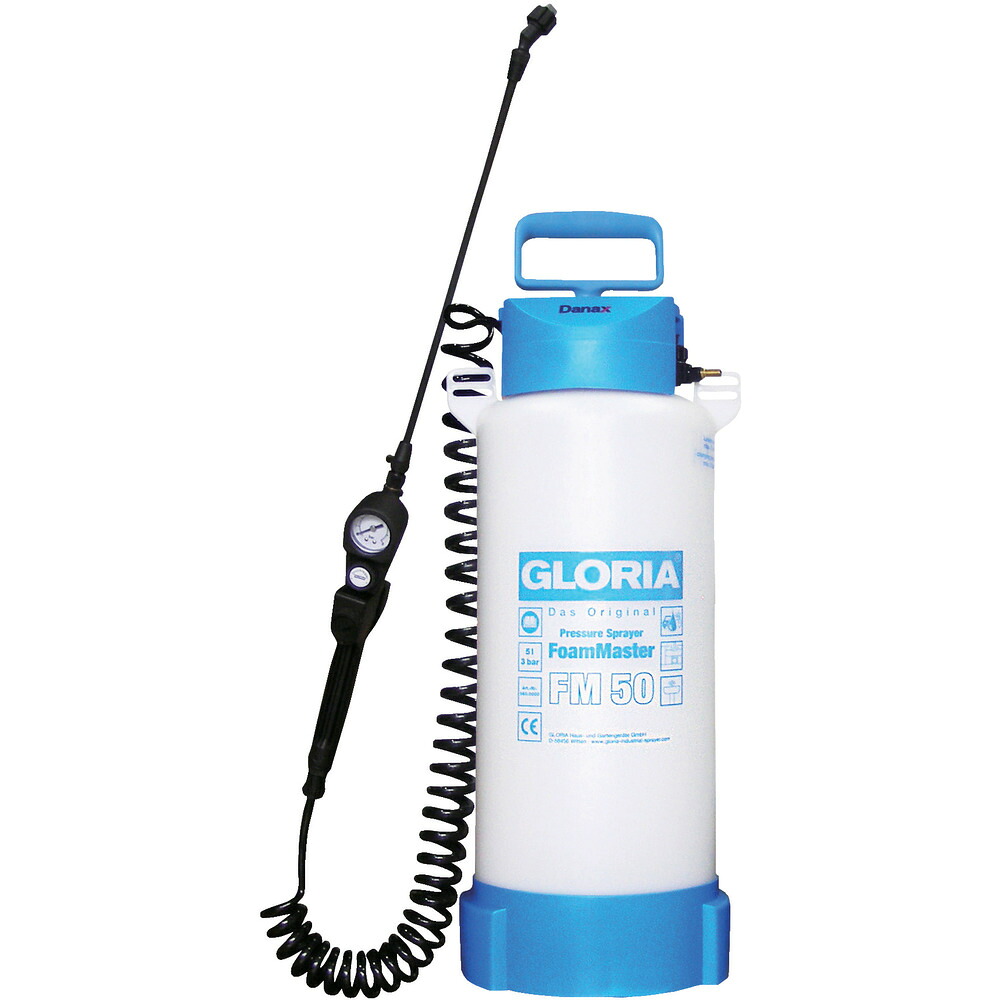 GLORIA 蓄圧式泡洗浄器 FM50 5Lタイプ 【直送品】 返品・キャンセル・他商品と同時購入は不可