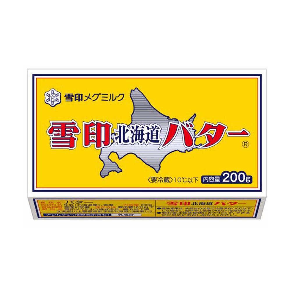 【楽天市場】 [冷蔵]雪印メグミルク 雪印 北海道バター 200g×12個 【直送品・クール便】 返品・キャンセル・他商品と同時購入は不可 ...
