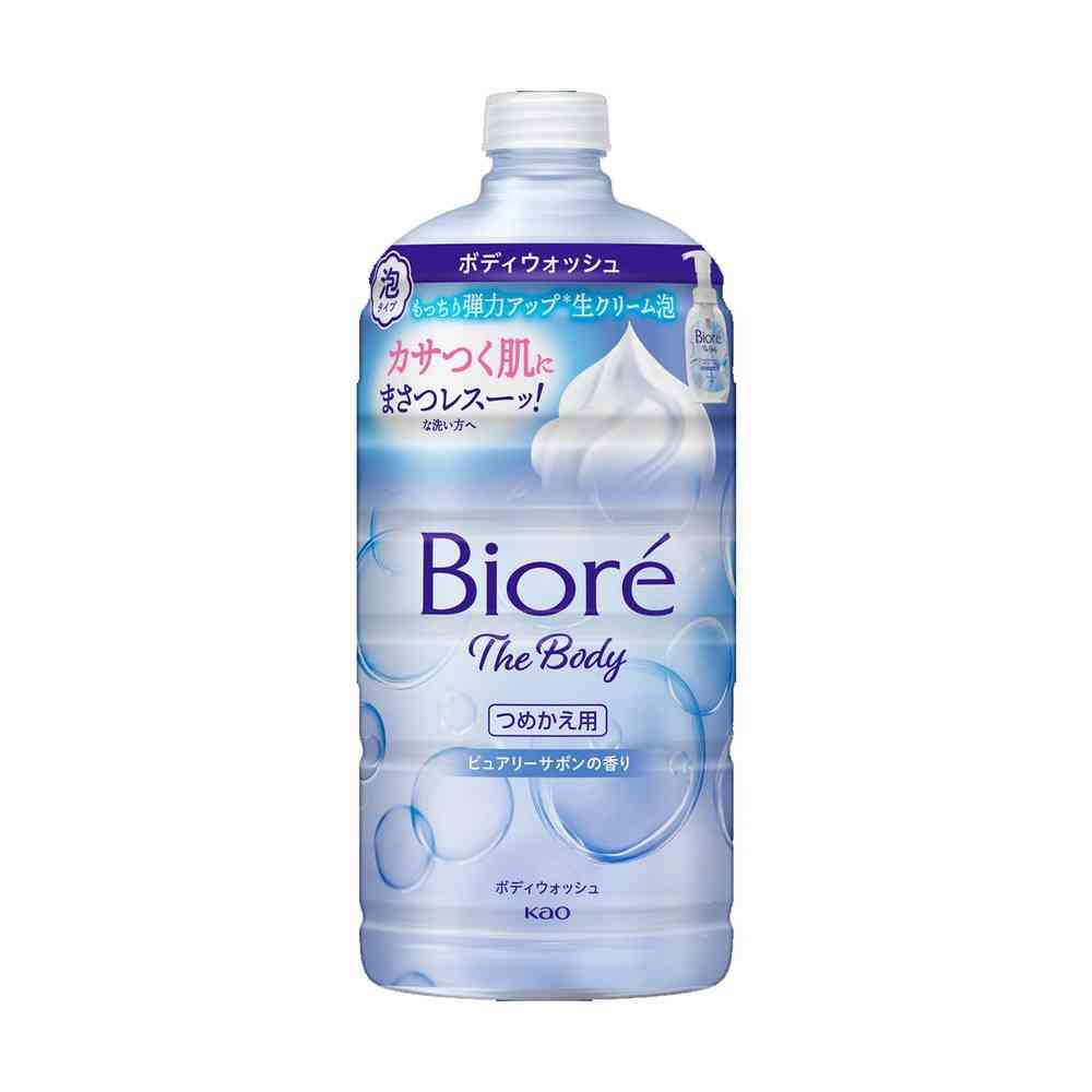 花王 ビオレ ザ ボディ 泡タイプ ピュアリーサボンの香り つめかえ用 780ml 【10個セット】