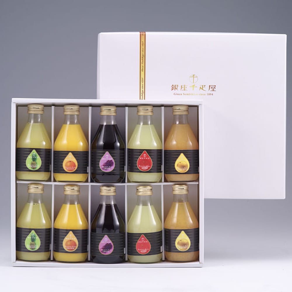 ◆銀座千疋屋 銀座ストレートジュース B×1箱 ◇ 【直送品】 返品・キャンセル・他商品と同時購入は不可