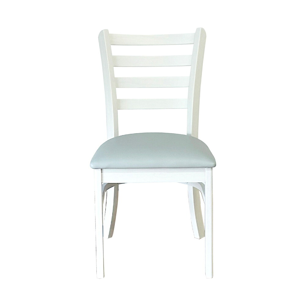 ダイニングチェアー2脚組 DCHAIR-ERN-WH 【直送品】 返品・キャンセル・他商品と同時購入は不可
