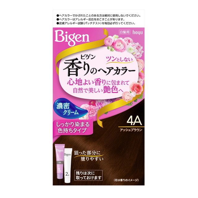 楽天市場】【医薬部外品】ビゲン 香りのヘアカラー乳液 4A アッシュ