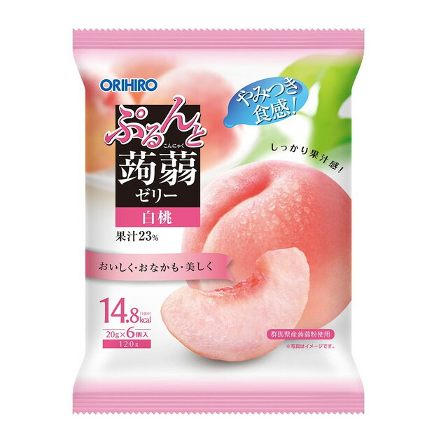 楽天市場】◇オリヒロ ぷるんと蒟蒻ゼリー カロリー0 蜜りんご 130g【8