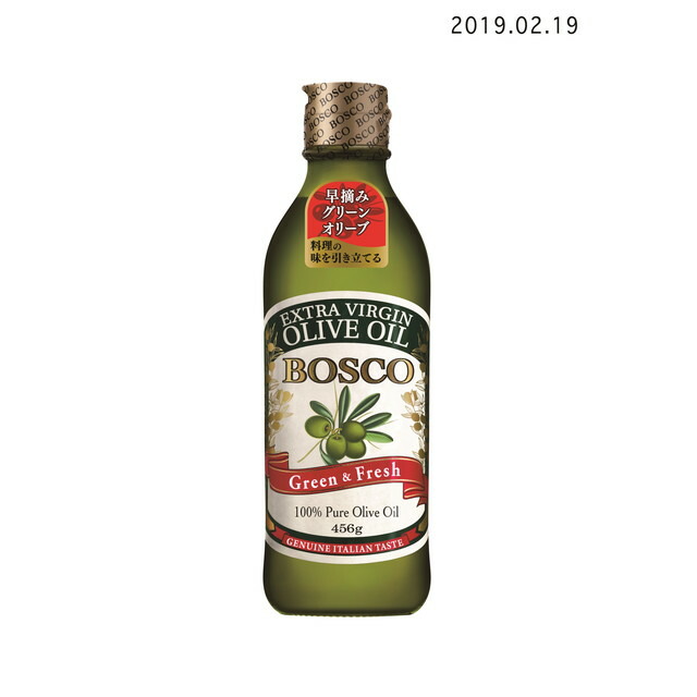 ◆ボスコ エクストラバージン オリーブオイル ビン 456g 【6個セット】