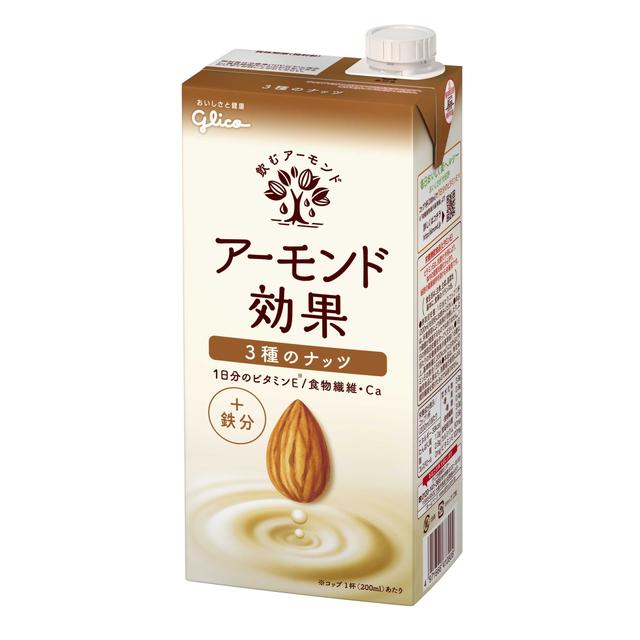 楽天市場】◇グリコ アーモンド効果 砂糖不使用 1000ml : サン