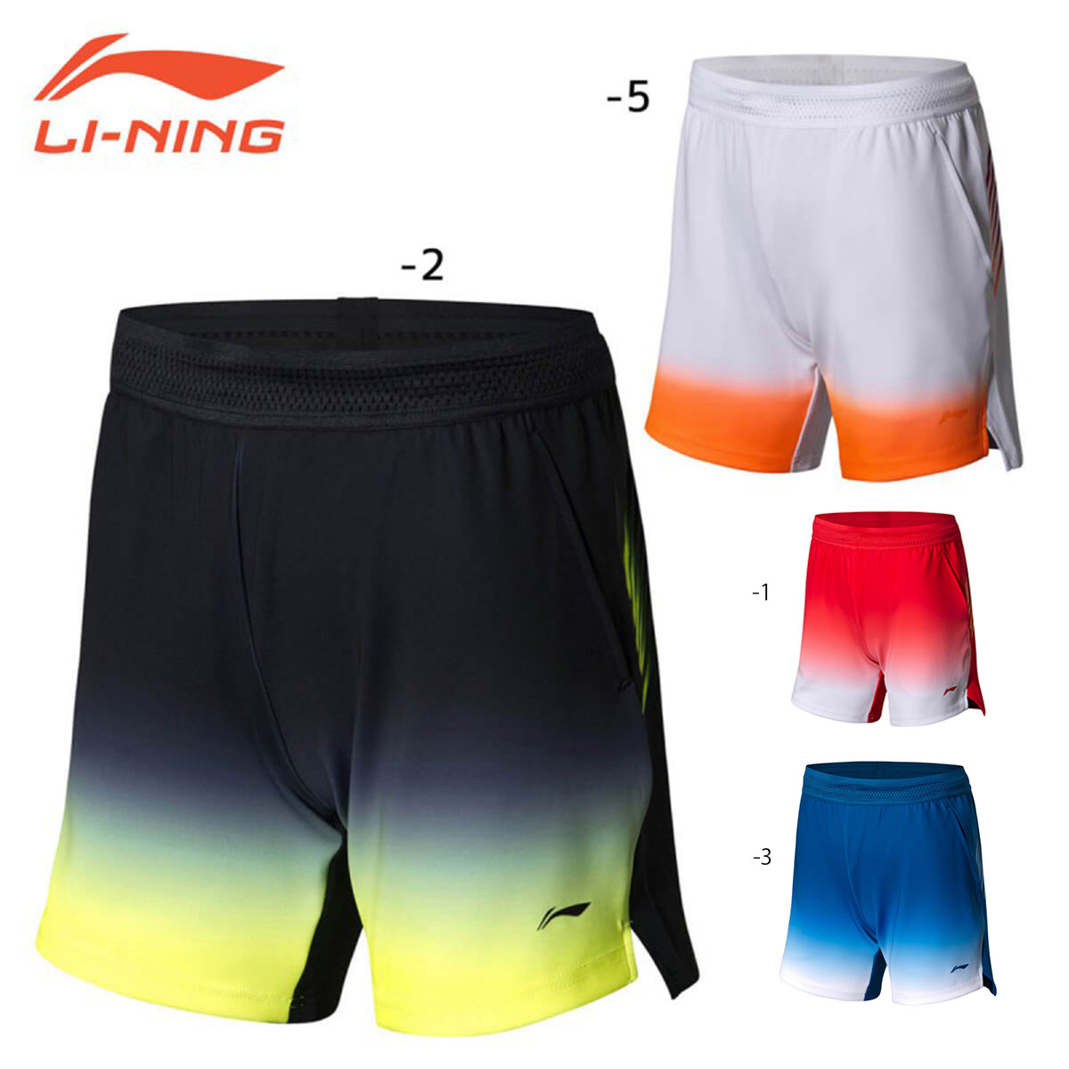 バドミントンハーフパンツ LI-NING AAPS133 ハーフパンツ バドミントンウェア(ユニ・メンズ